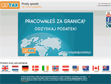 Tablet Screenshot of odzyskajpodatek.pl